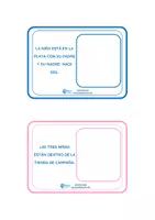 Vista previa - Tarjetas / Manipulativos - MINI CUADERNO CON TARJETAS COMPRENSIÓN LECTORA PARTE 2 - página 2