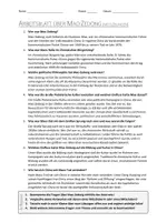 Vorschau - Arbeitsblätter - AB mit Fragen zum Thema "Mao Zedong" + Lösungsblatt + Infografik - Seite 2