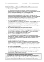 Vorschau - Arbeitsblätter - AB mit Fragen zum Thema "Mannschaften" + Lösungsblatt - Seite 1