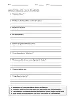 Vorschau - Arbeitsblätter - AB mit Fragen zum Thema "Marder" + Lösungsblatt + Infografik - Deckblatt