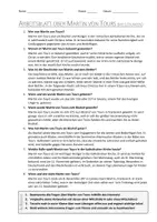 Vorschau - Arbeitsblätter - AB mit Fragen zum Thema "Martin von Tours" + Lösungsblatt + Infografik - Seite 2