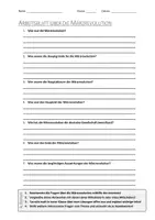 Vorschau - Arbeitsblätter - AB mit Fragen zum Thema "Märzrevolution" + Lösungsblatt + Infografik - Deckblatt