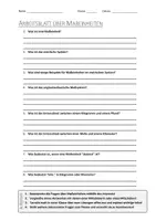 Vorschau - Arbeitsblätter - AB mit Fragen zum Thema "Maßeinheiten" + Lösungsblatt + Infografik - Deckblatt
