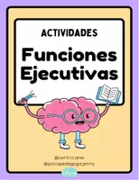 Vista previa - Refuerzo / NEE / Materiales de apoyo - Funciones ejecutivas - Portada