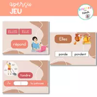 Vorschau - Spiele - Materialpaket PRÉSENT des 3 groupes | Verbes réguliers - Seite 3