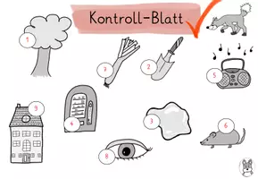Vorschau - Arbeitsblätter - Schleichlesen Au au - Lesen - Buchstabeneinführung - Seite 2