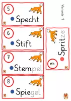 Vorschau - Arbeitsblätter - Schleichlesen Sp St - Buchstabeneinführung - Seite 2