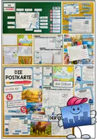 Vorschau - Stundenentwürfe - Postkarte schreiben Klasse 4, 5, Aufbau, Schreibanlässe, Arbeitsblätter, Schreibvorlagen | Lernwerkstatt Deutsch - Seite 2
