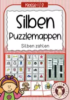 Vorschau - Unterrichtsreihen - Silben zählen - Puzzlemappen - Deckblatt
