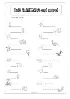 Vorschau - Arbeitsblätter - Englisch Vokabel Rätsel MORE 1 Unit 1 ANIMALS and more - Seite 3