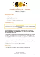 Aperçu - Apprentissages en autonomie - Association Extérieur / Intérieur - Fruits & légumes - Page 1