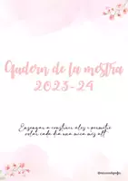Vista previa - Para docentes: organización, planificación y formación - Quadern 2023-24 - Portada