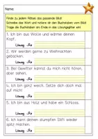 Vista previa - Hojas de trabajo - Rätsel-Schreibspaziergang zum tz - adivinador - escribir paseo en alemán - página 2