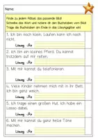 Vista previa - Hojas de trabajo - Rätsel-Schreibspaziergang zum y - adivinador - escribir paseo en alemán - página 2