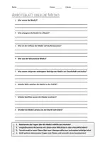 Vorschau - Arbeitsblätter - AB mit Fragen zum Thema "Medici" + Lösungsblatt + Infografik - Deckblatt