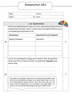Vorschau - Arbeitsblätter - Materialpaket: 22 Klassenarbeiten und Tests zu allen Themen - Deckblatt
