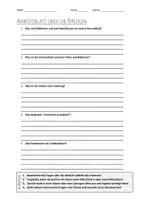 Vorschau - Arbeitsblätter - Lernplakat + AB mit Fragen zum Thema "Medizin" + Lösungsblatt + Infografik - Seite 1