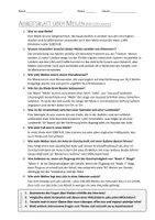 Vorschau - Arbeitsblätter - AB mit Fragen zum Thema "Meile" + Lösungsblatt - Seite 1