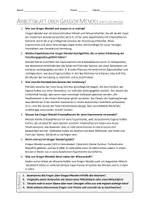 Vorschau - Arbeitsblätter - AB mit Fragen zum Thema "Gregor Mendel" + Lösungsblatt + Infografik - Seite 2