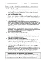 Vorschau - Arbeitsblätter - AB mit Fragen zum Thema "Menschenrechte" + Lösungsblatt + Infografik - Seite 2