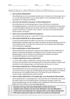 Vorschau - Arbeitsblätter - AB mit Fragen zum Thema "Maria Sibylla Merian" + Lösungsblatt + Infografik - Seite 2