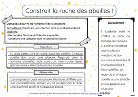 Aperçu - Jeux - Construit la ruche des abeilles - Page 1
