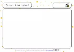 Aperçu - Jeux - Construit la ruche des abeilles - Page de couverture