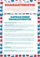 Vorschau - Arbeitsblätter - Charakteristik Aufbau und Übungen - Seite 1