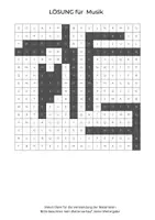 Vorschau - Arbeitsblätter - Musik, Suchsel, einfach, Wortgitter, Buchstabensalat, Buchstabengitter, Wortsuchrätsel, Wortsuche, Worträtsel, Wortsuchsel - Seite 2