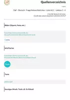 Vorschau - Arbeitsblätter - DaF - Deutsch - Frage/Antwortkärtchen - Linie A2.1. - Lektion 1 - 8 - Seite 2