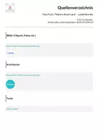 Vorschau - Arbeitsblätter - Fast Facts "Native Americans" - Landeskunde - Seite 1