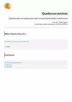 Vorschau - Arbeitsblätter - Questionnaire on eating habits, how to keep fit and healthy, health issues - Seite 2