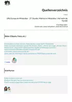 Vorschau - Arbeitsblätter - UR6 Europa im Mittelalter - 27. Stunde: Märkte im Mittelalter: Viel mehr als Handel - Seite 1
