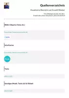 Vorschau - Poster - Visualisierte Übersicht zum Growth Mindset - Seite 1