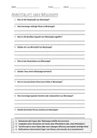 Vorschau - Arbeitsblätter - AB mit Fragen zum Thema "Mississippi" + Lösungsblatt + Infografik - Deckblatt