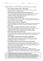 Vorschau - Arbeitsblätter - AB mit Fragen zum Thema "Mittelamerika" + Lösungsblatt + Infografik - Seite 2