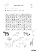 Vorschau - Arbeitsblätter - Arbeitsheft Tiere im Zoo 2./3. Klasse - Seite 3