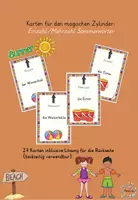 Vorschau - selbst erstellte Cliparts/Grafiken - Wendekarten: Einzahl/Mehrzahl (Sommer) - Deckblatt