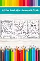 anteprima - Materiale per pittura e bricolage - Grandi Donne, Grandi Idee: Pagine da Colorare per Bambini Ispirate a Emilie Du Chatelet, Etty Hillesum e Ruth Bader Ginsburg - Pagina di copertina