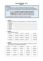 Vorschau - Arbeitsblätter - Übungen zum Akkusativ Latein - Deckblatt