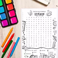 anteprima - Giochi - Esplorando la Scienza, Parole Incrociate, Gioco educativo - Pagina 1