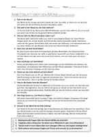 Vorschau - Arbeitsblätter - AB mit Fragen zum Thema "Mond" + Lösungsblatt + Mindmap + Infografik - Seite 3
