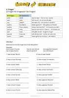 Vorschau - Arbeitsblätter - Artikel, W-Fragen, Ja-Nein Fragen, Negation (German for Beginners) - Seite 2