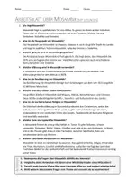 Vorschau - Arbeitsblätter - AB mit Fragen zum Thema "Mosambik" + Lösungsblatt - Seite 1