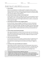 Vorschau - Arbeitsblätter - AB mit Fragen zum Thema "Mose" + Lösungsblatt + Mindmap + Infografik - Seite 3