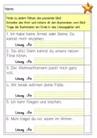 Vista previa - Hojas de trabajo - Rätsel-Schreibspaziergang zum ck - página 2