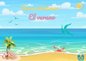 Vista previa - Refuerzo / NEE / Materiales de apoyo - VERANO - AGUDEZA VISUAL: Busca el intruso. - página 1