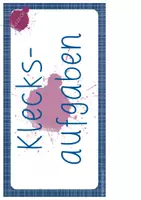 Vorschau - Arbeitsblätter - Klecksaufgaben Materialpaket - Schriftliche Addition und Subtraktion ZR 1000 - Seite 3