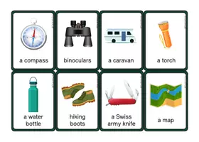 Aperçu - Apprentissages en autonomie - Summer flashcards - Camping -The_British_Fox - Page 2