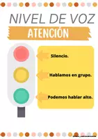 Vista previa - Decoración del aula - Semáforo silencio - Portada